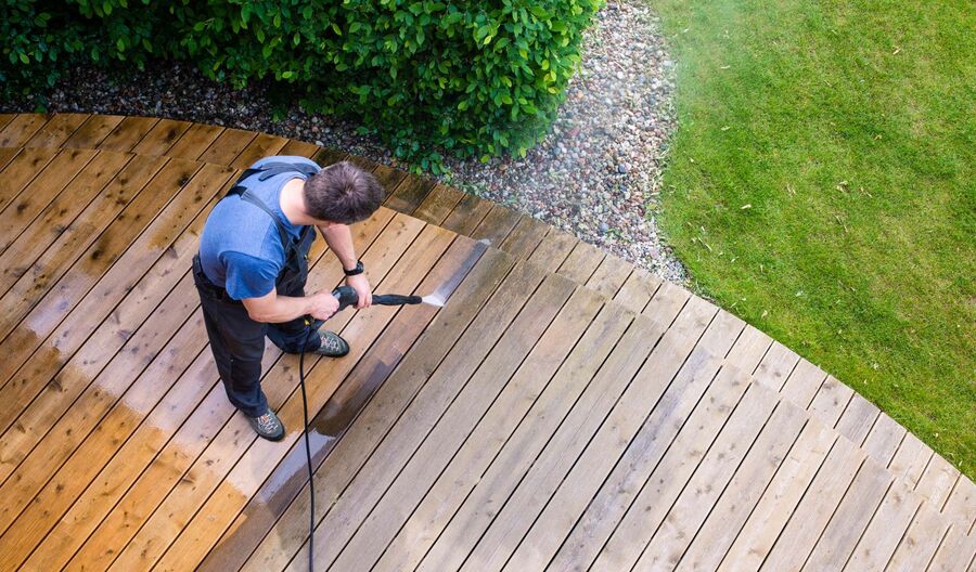 Pressure washing by Parks Roofing And Painting